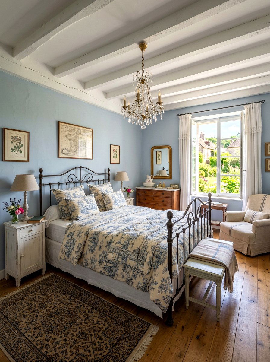 French Country Guest Bedroom - 30 guest bedroom ideas