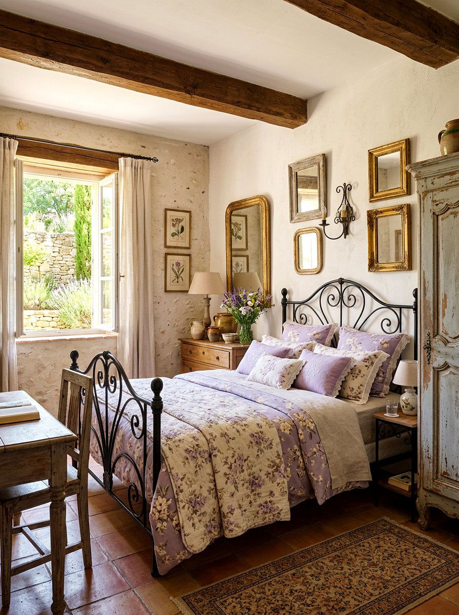 French Country Guest Suite - 30 cozy guest suite ideas