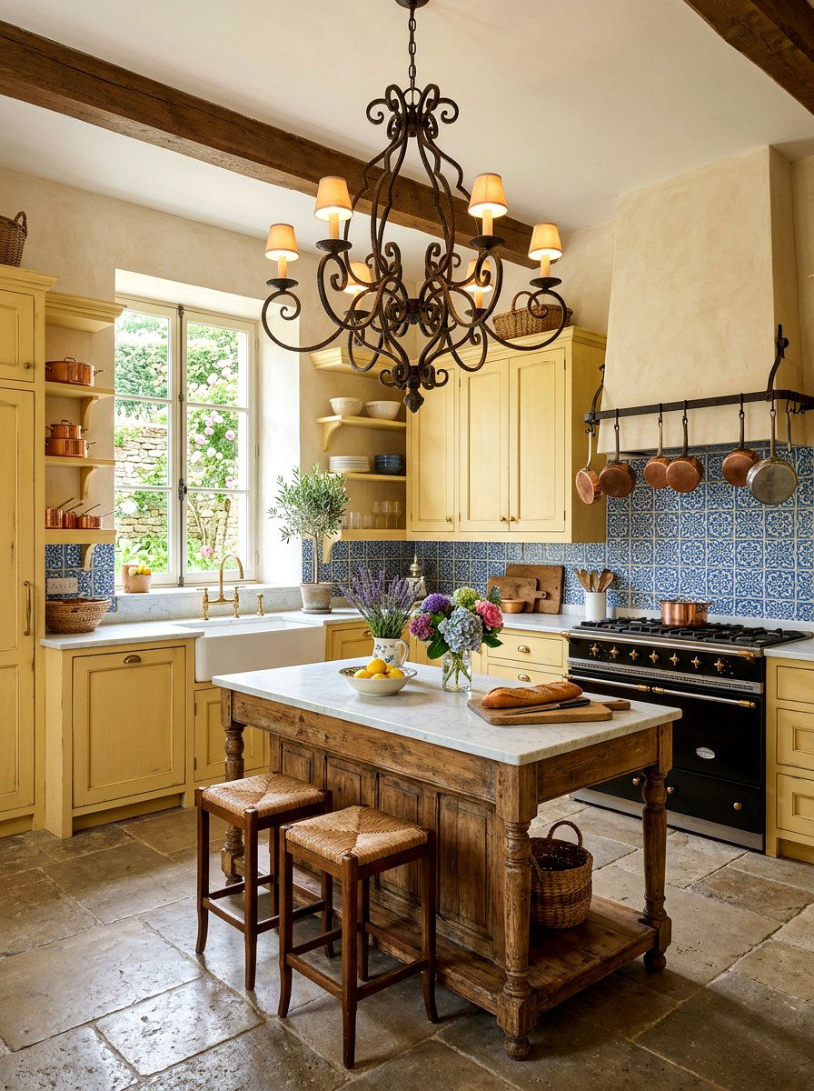 French Country Kitchen - 30 heritage kitchen decor ideas