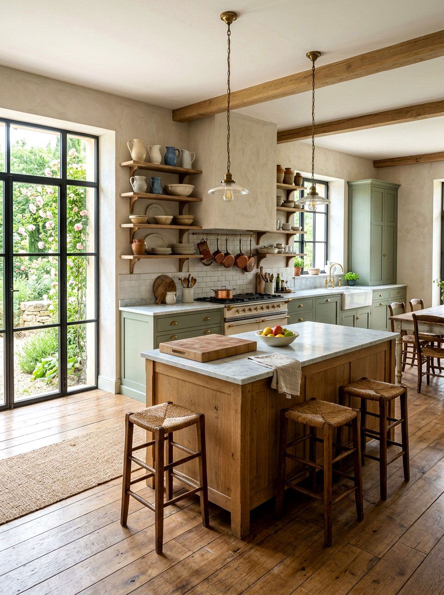 French Country Kitchen - 30 French cottage decor ideas