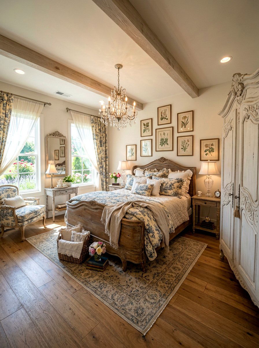 French Country Master Bedroom - 30 luxury master suite ideas