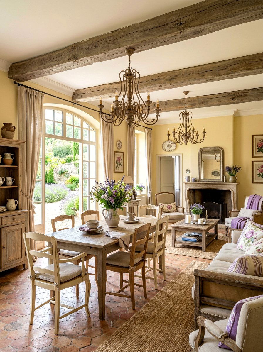 French Country Morning Room - 30 morning room ideas