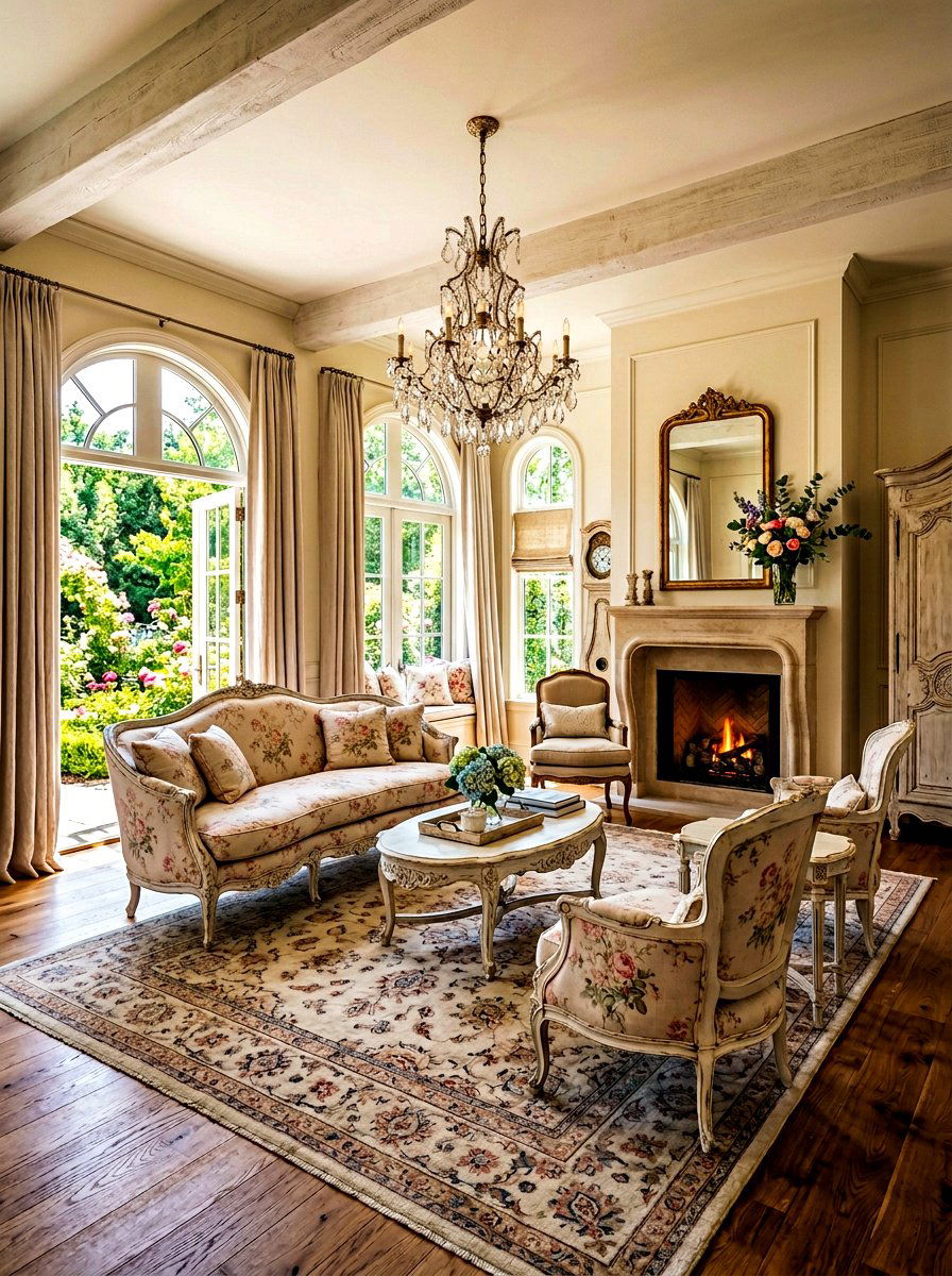 French Country Neutral Living Room - 30 neutral living room ideas