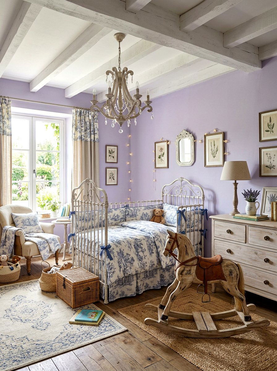 French Country Nursery - 30 luxe baby room ideas