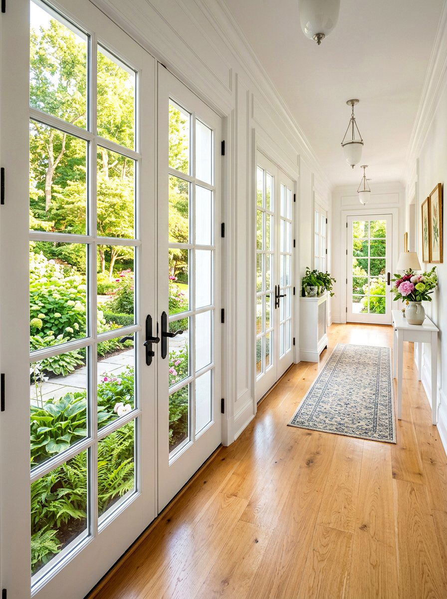 French Door Breezeway - 30 breezeway ideas