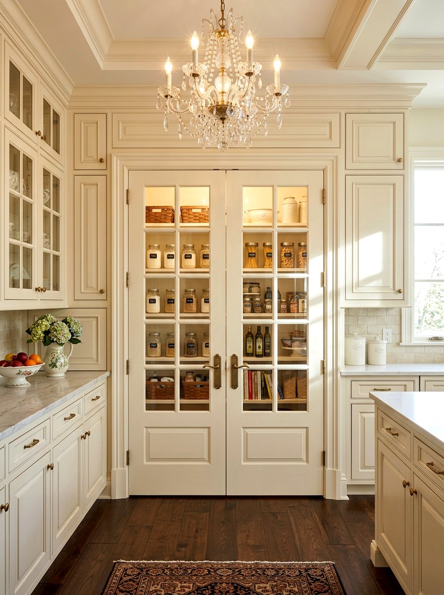 French Pantry Door - 30 pantry door ideas