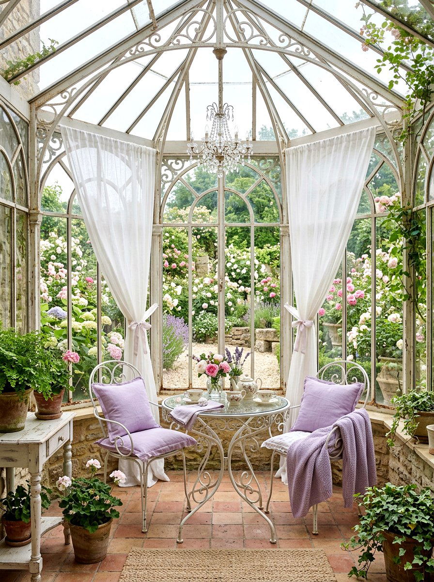 French country conservatory - 30 conservatory ideas