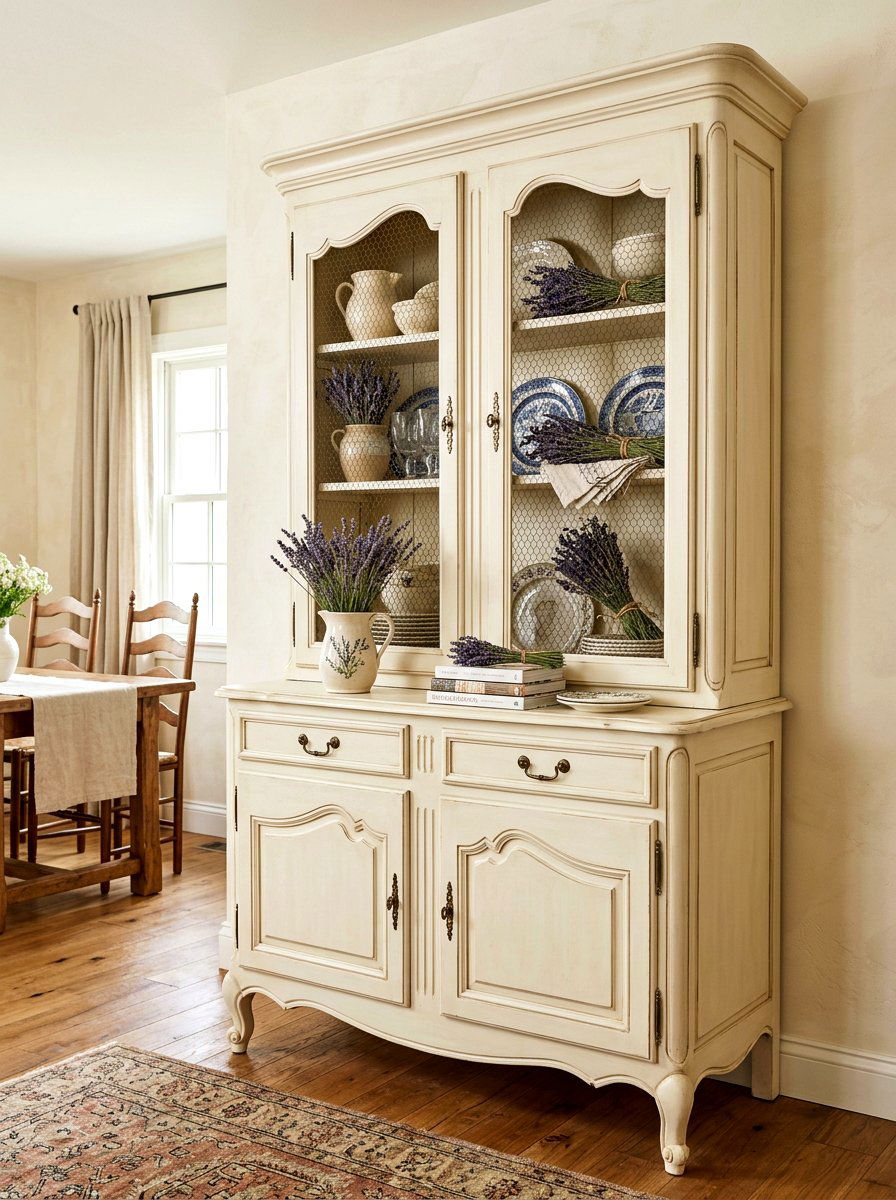 French country hutch - 30 statement hutch dining ideas