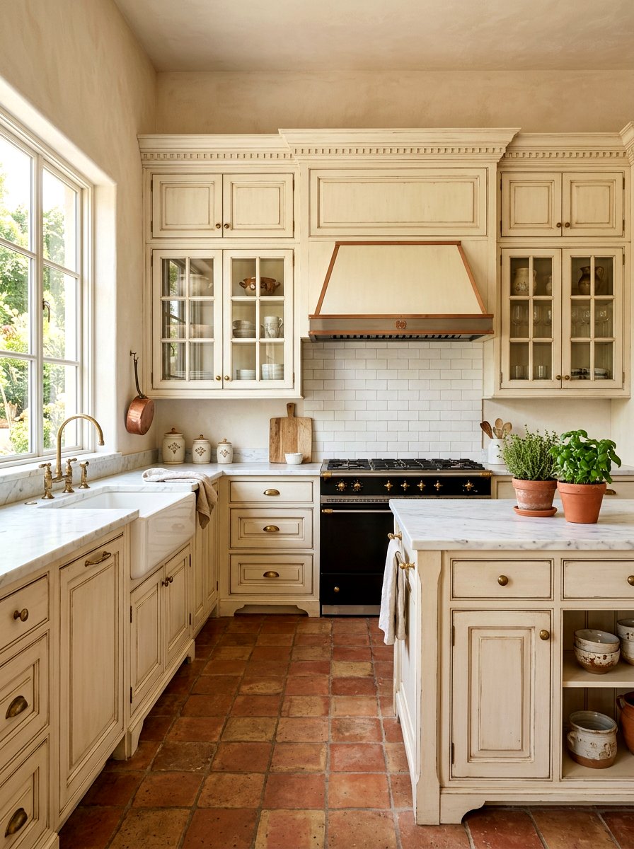 French country kitchen cabinets - 30 French country kitchen ideas