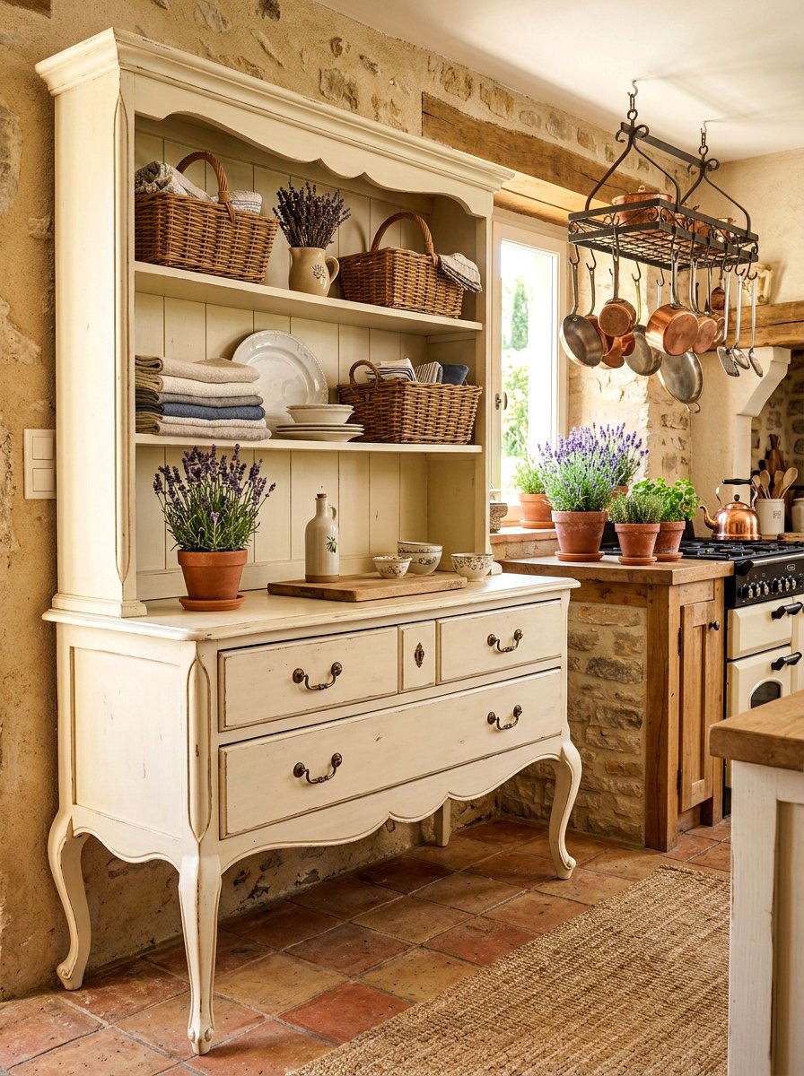 French country kitchen dresser - 30 dresser in kitchen ideas