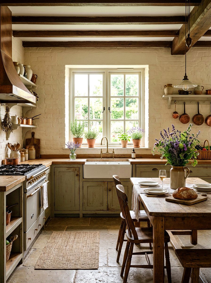 French country limewash brick - 30 limewashed brick wall ideas
