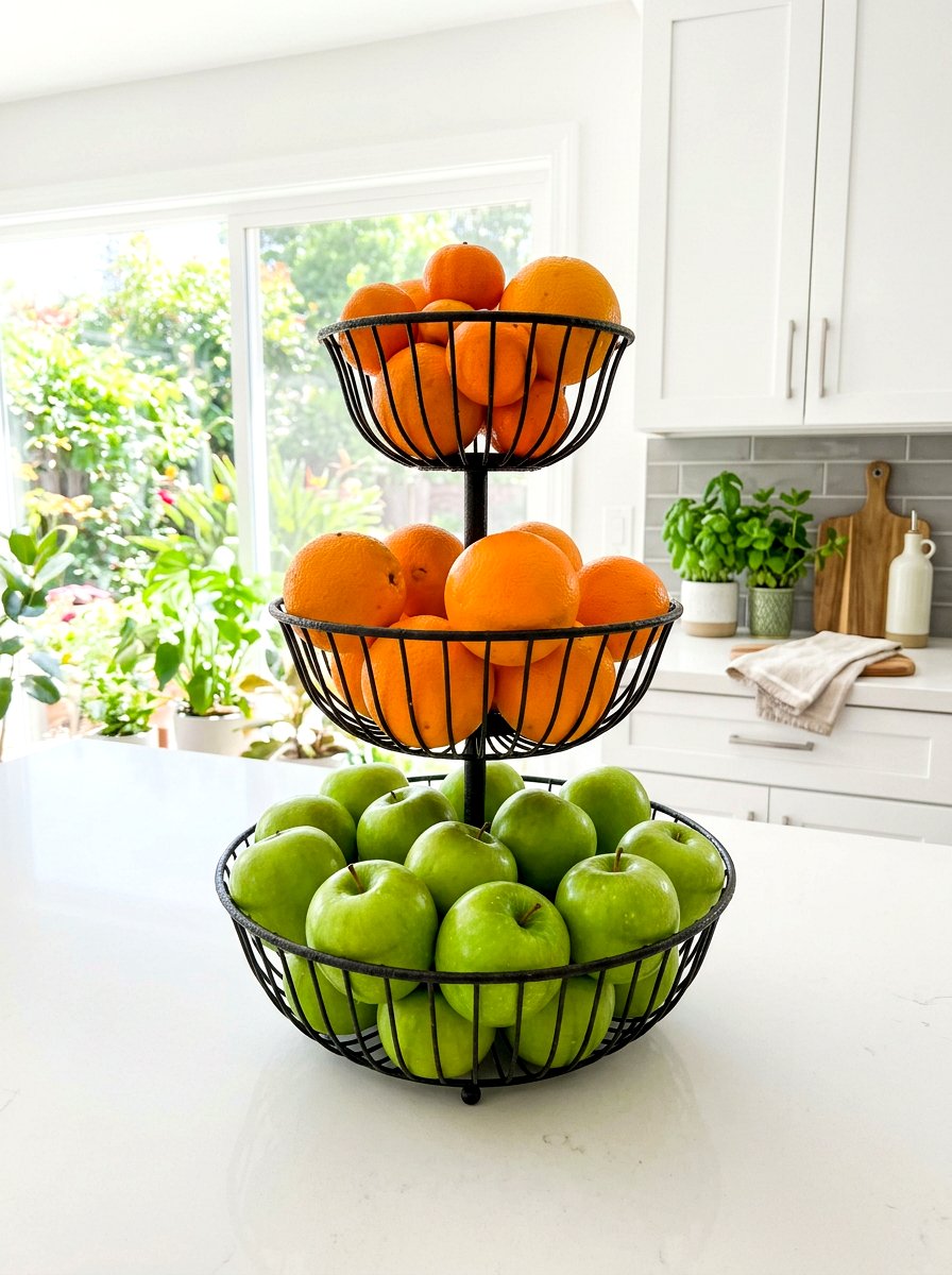 Fresh Fruit Bowl - 30 spring kitchen decor ideas