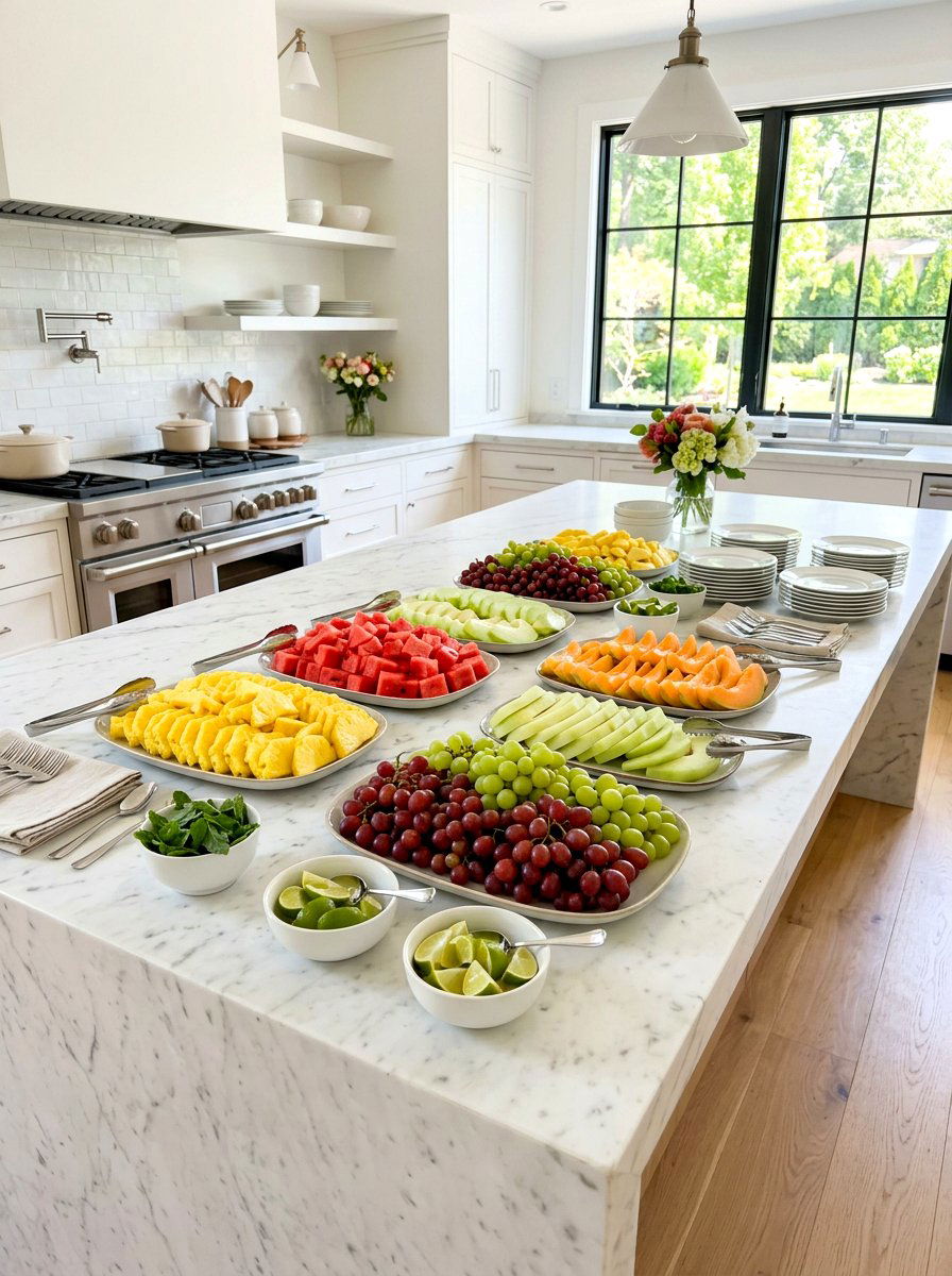 Fresh Fruit Buffet - 30 breakfast buffet ideas