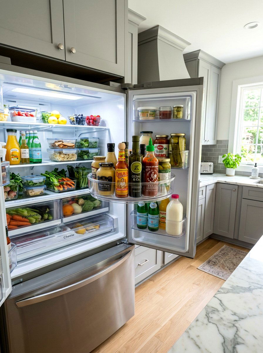 30 fridge organization ideas: keep food fresh, find stuff faster