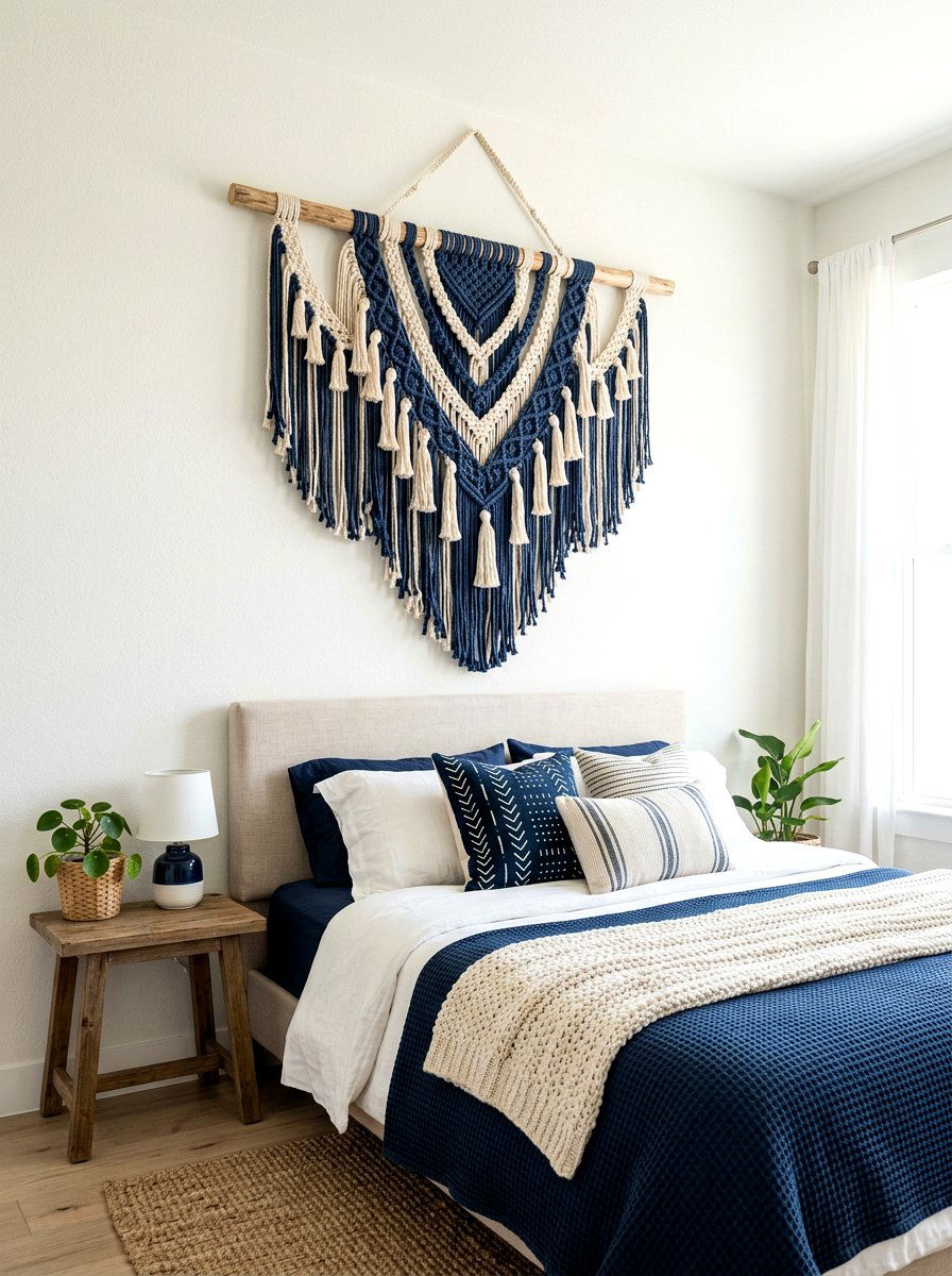 Fringed wall decor