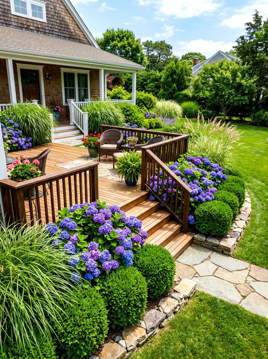 Front Deck Landscaping Ideas - 30 front deck ideas