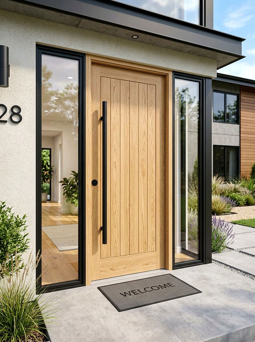 Front Door Handle - 30 curb appeal ideas