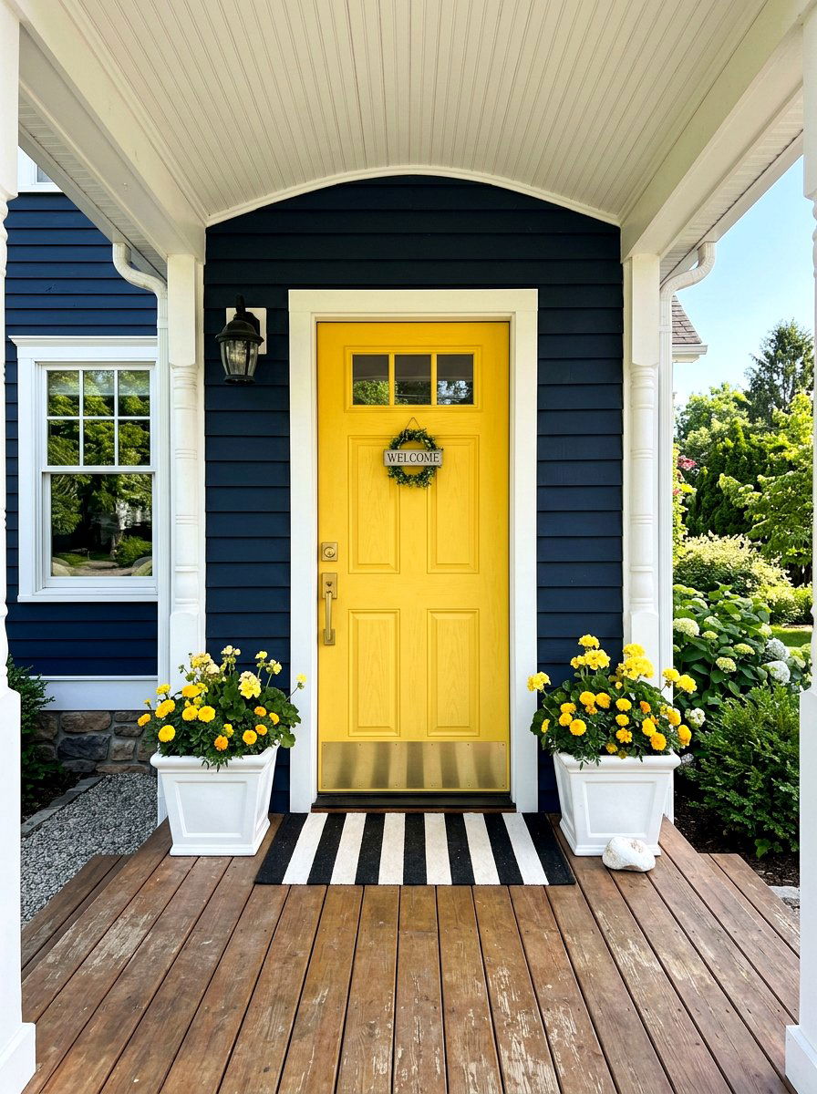 Front Porch Door Color - 30 charming front porch ideas aesthetic