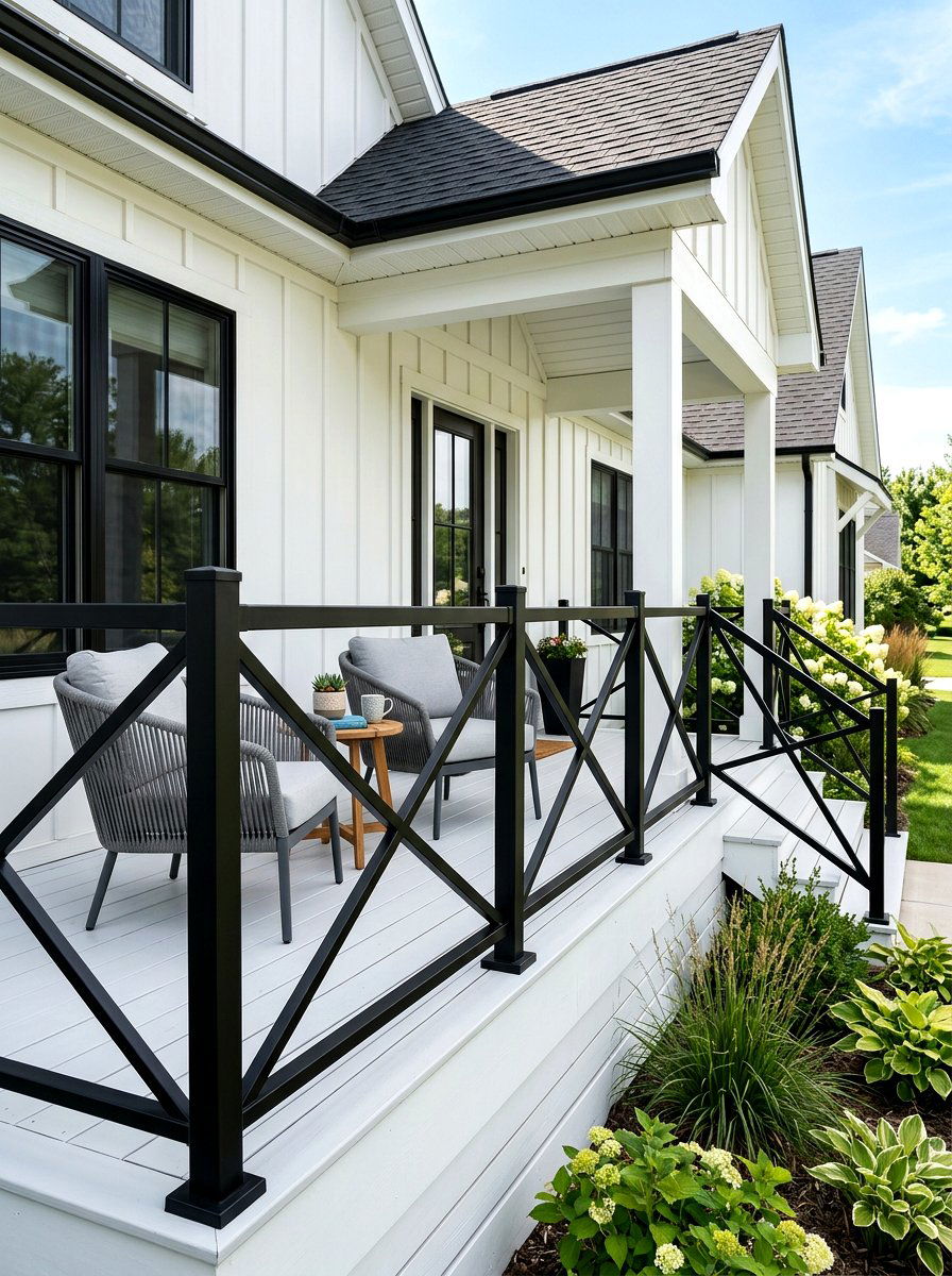 Front Porch Railing Design - 30 charming front porch ideas aesthetic