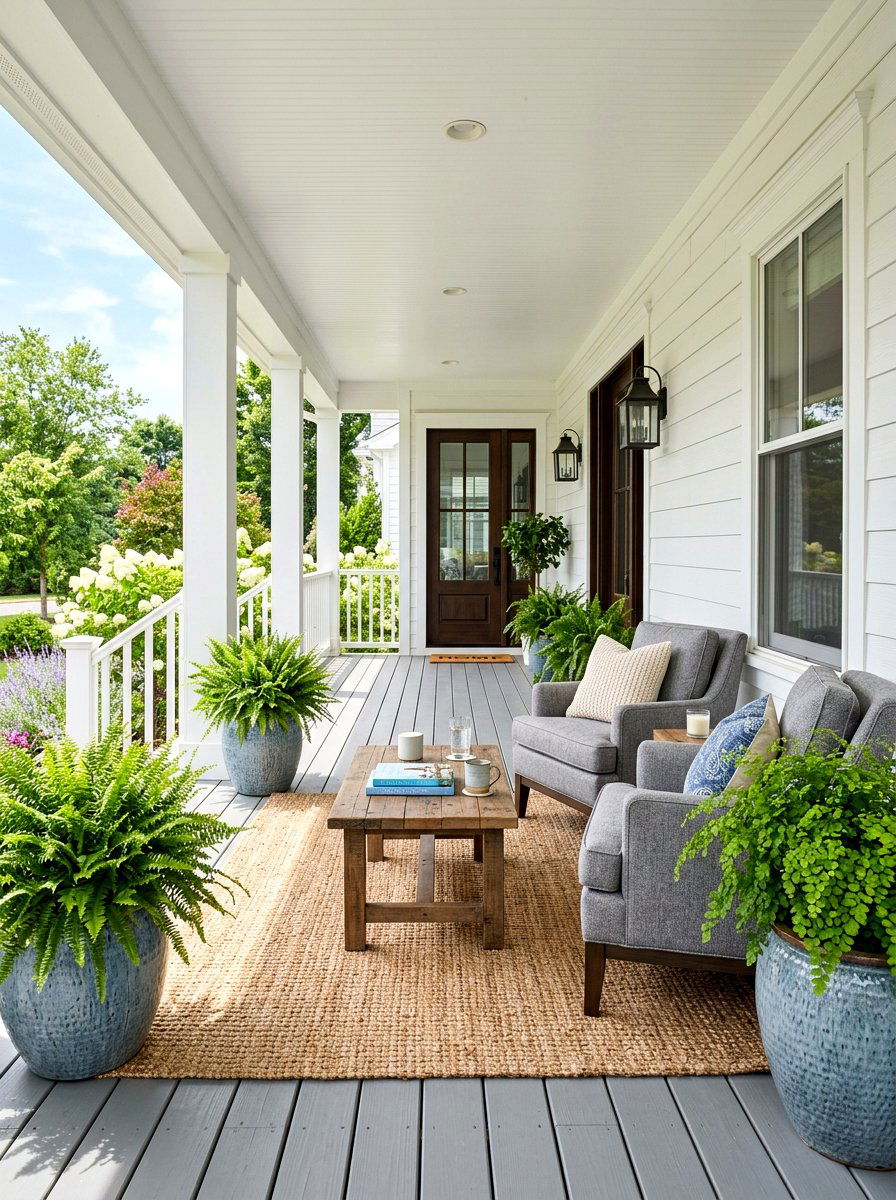Front Porch Seating Area - 30 porch gathering ideas