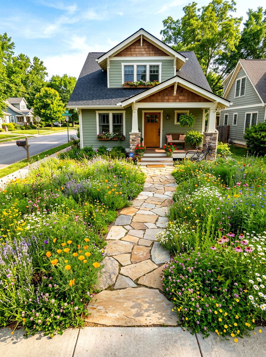 Front Yard Meadow - 30 meadow garden ideas