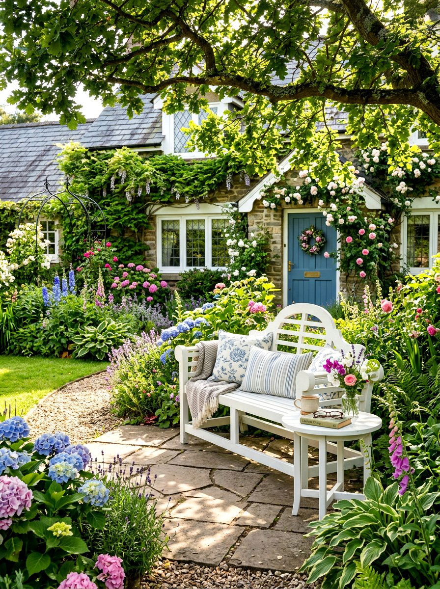 Front Yard Seating Area - 30 simple front yard ideas