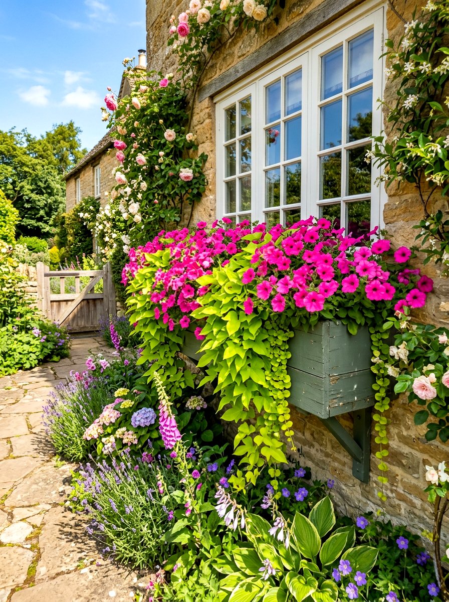 Front Yard Window Box - 30 simple front yard ideas