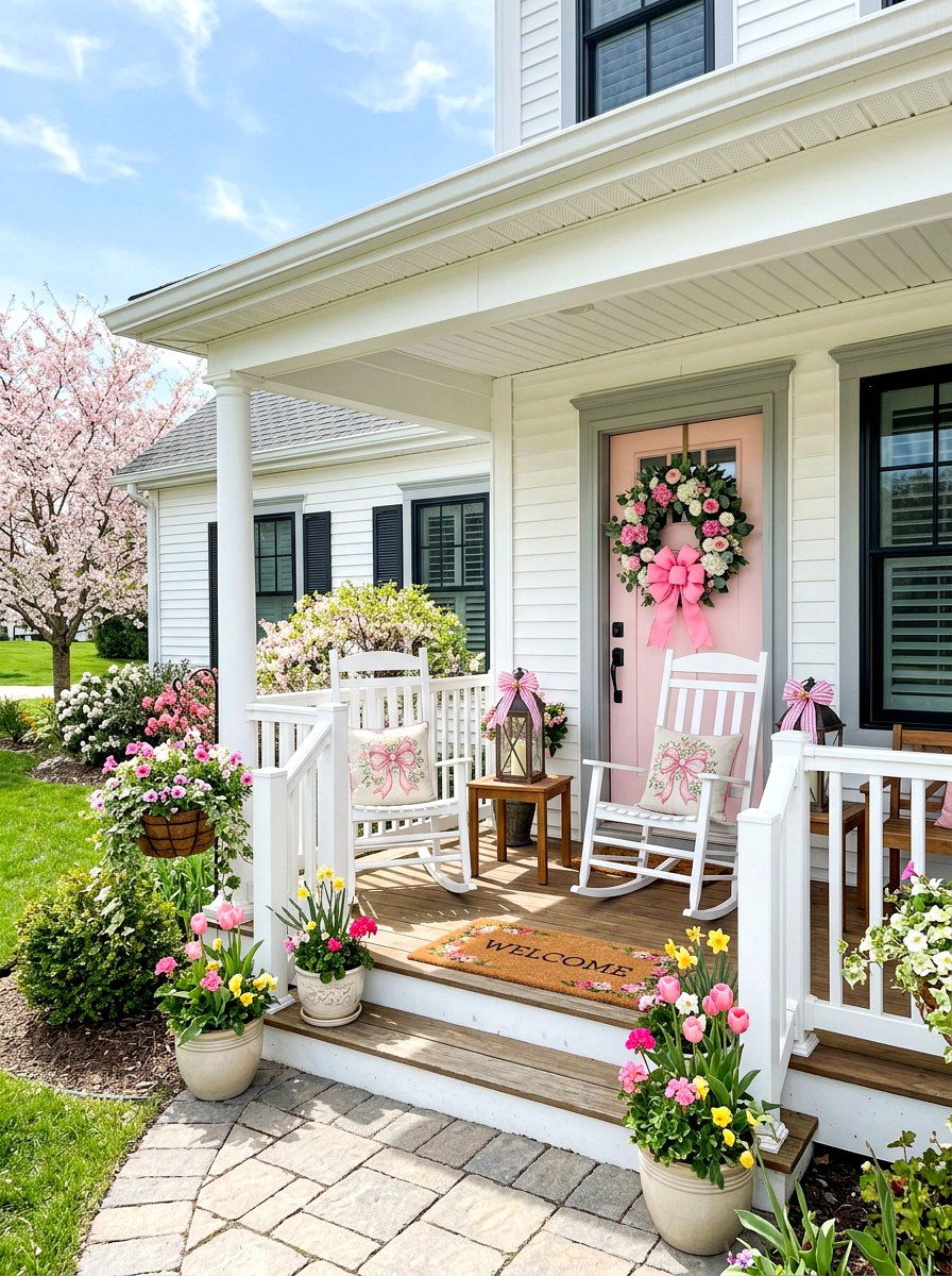 Front porch bows - 30 bow decor ideas
