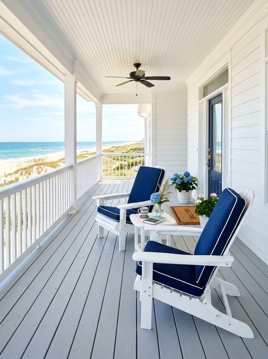 Front porch furniture - 30 simple curb appeal ideas