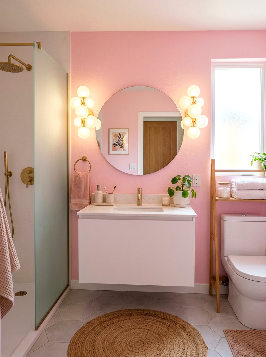Frosted Bubble Sconce - 30 vanity lighting ideas