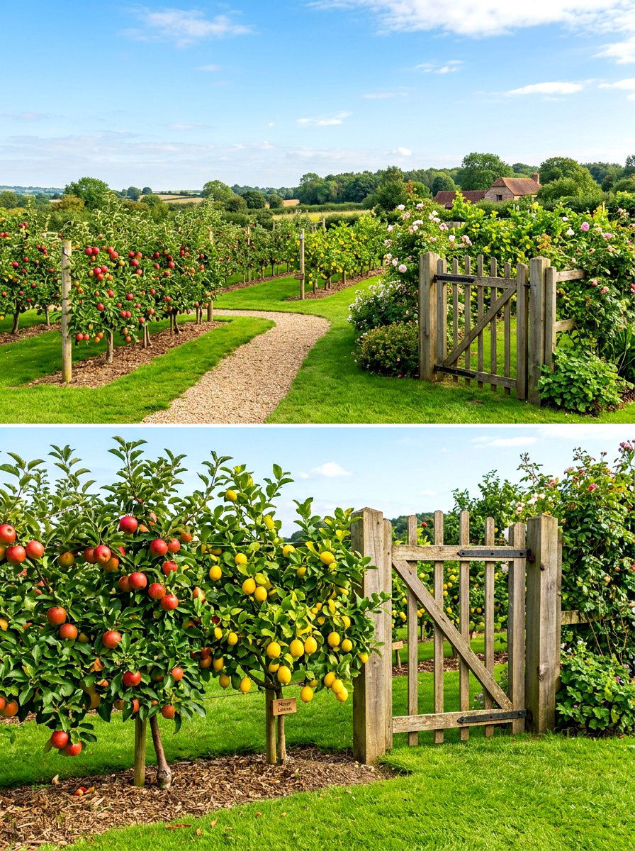 Fruit Orchard - 30 healing backyard garden ideas