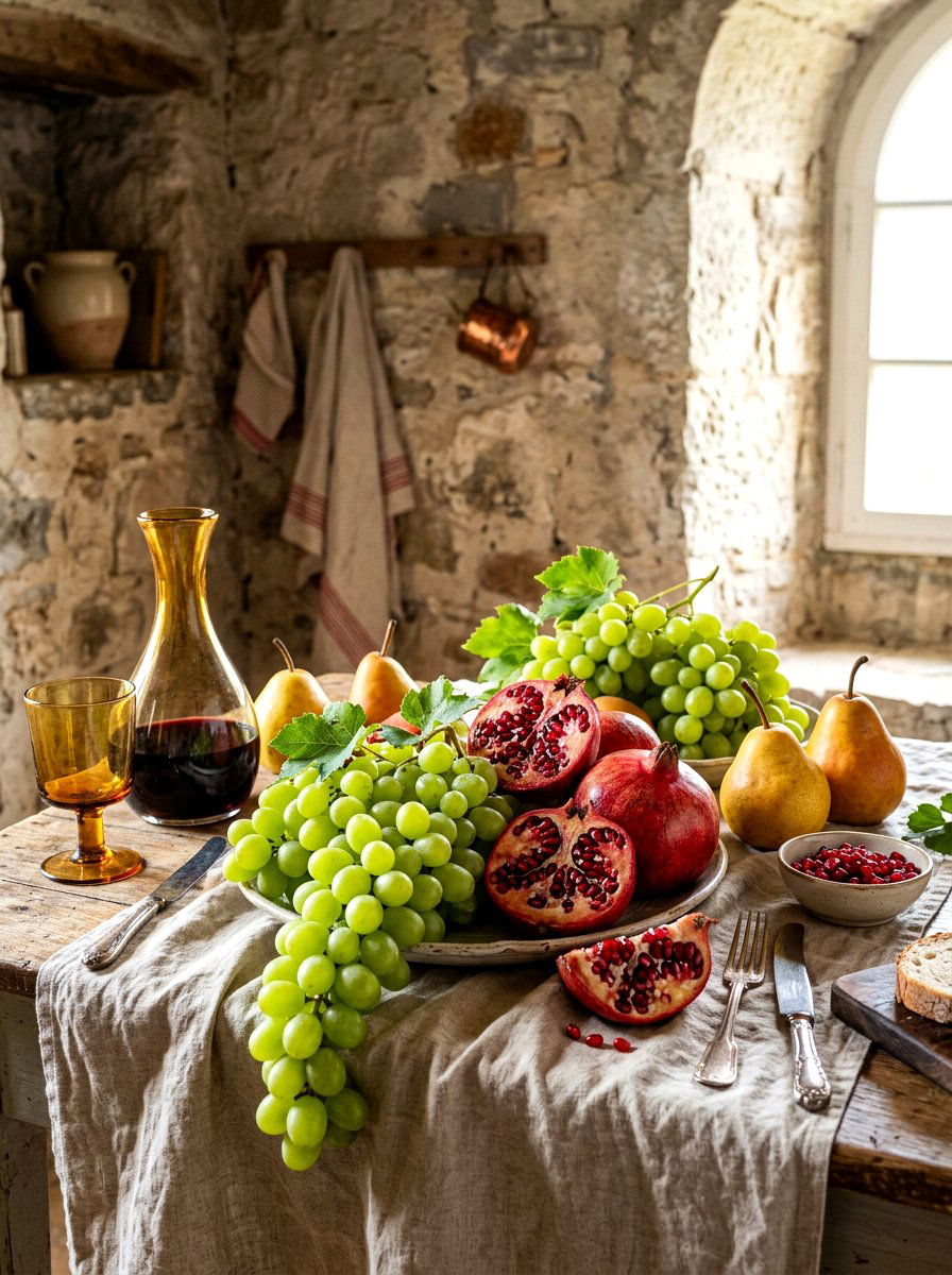 Fruit Still Life Table - 30 collected tablescape ideas