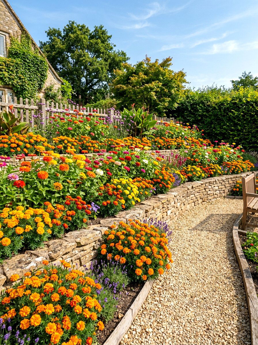Full sun annual flowers - 30 annual flower bed ideas