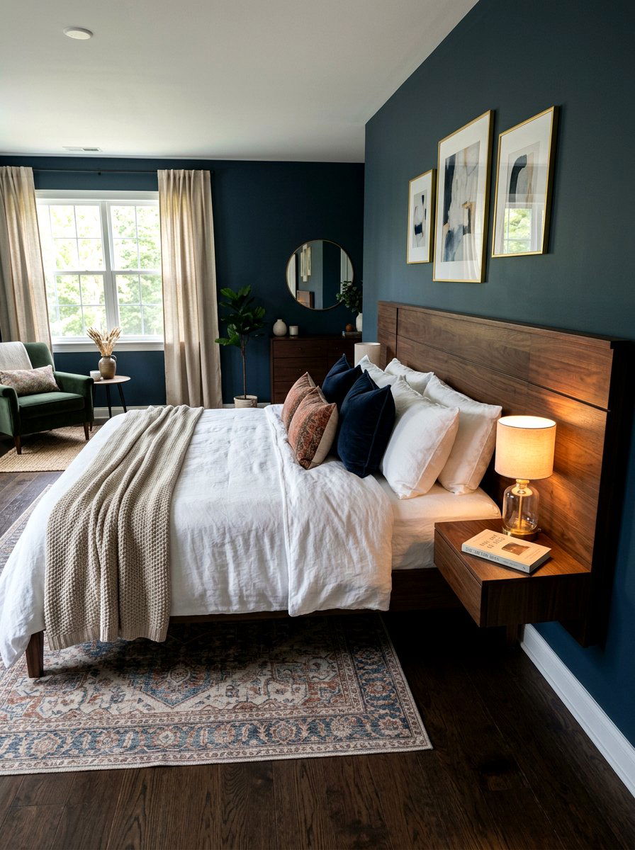 Furniture mounted shelf - 30 no drill shelving ideas
