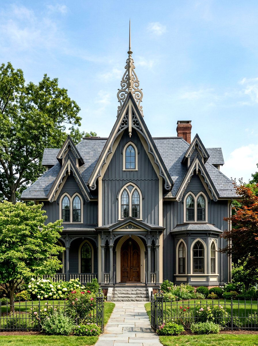 Gable Finial Ornament - 30 gable accent ideas