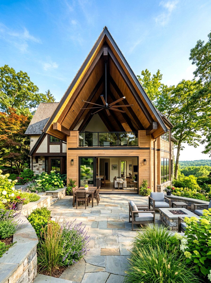 Gable Roof Addition - 30 covered patio ideas