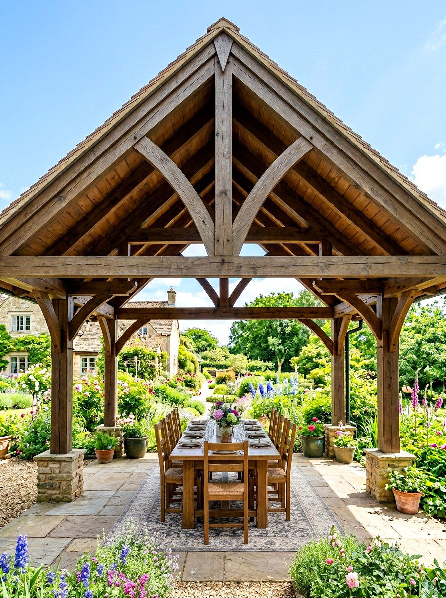 Gable Roof Gazebo - 30 gazebo ideas