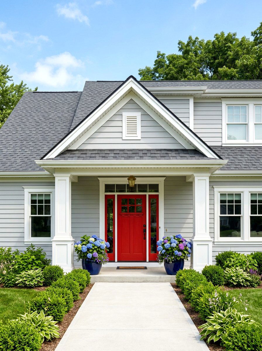 Gable Roof Portico - 30 portico ideas