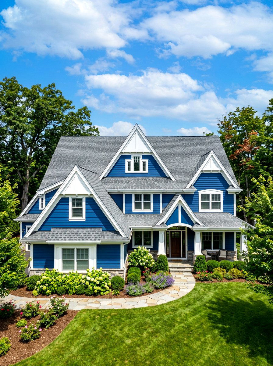 Gable Roof - 30 home exterior ideas