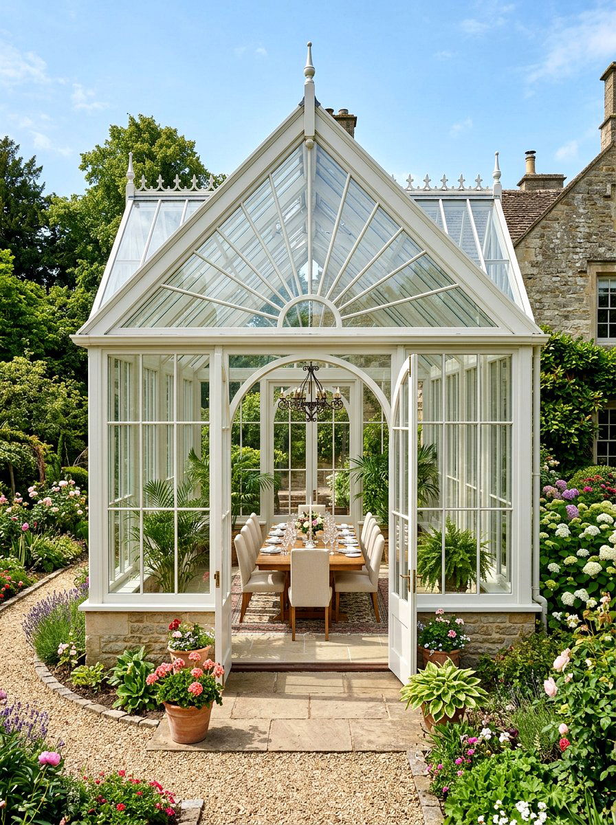 Gable fronted conservatory - 30 conservatory ideas