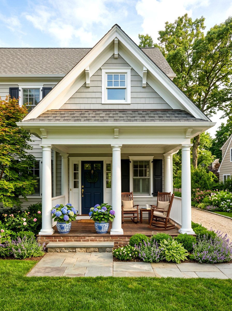 Gabled Front Porch Roof - 30 front porch roof ideas