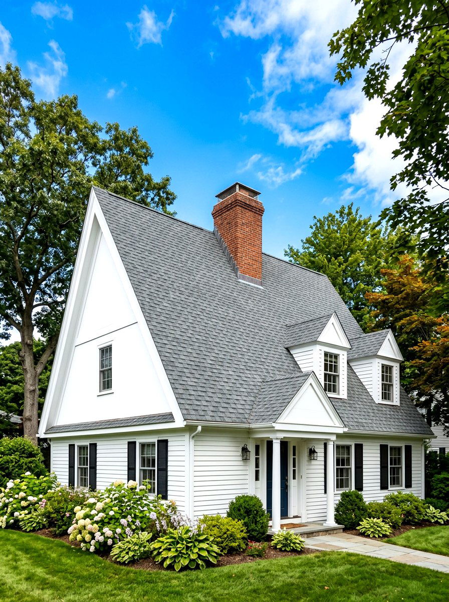Gabled roof - 30 Cape Cod exterior ideas
