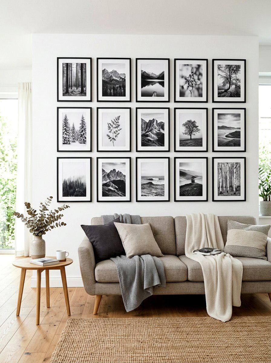 Gallery Wall Art - 30 Scandinavian home ideas