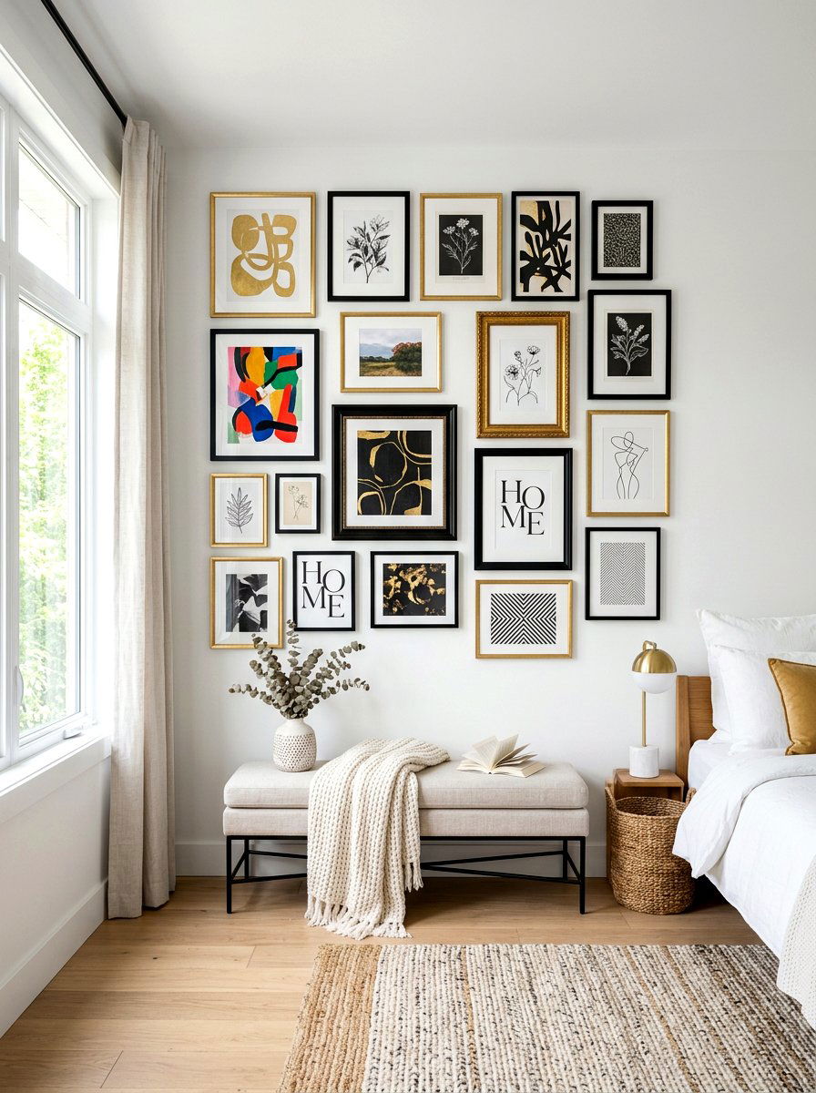 Gallery Wall Art - 30 childhood bedroom revival ideas