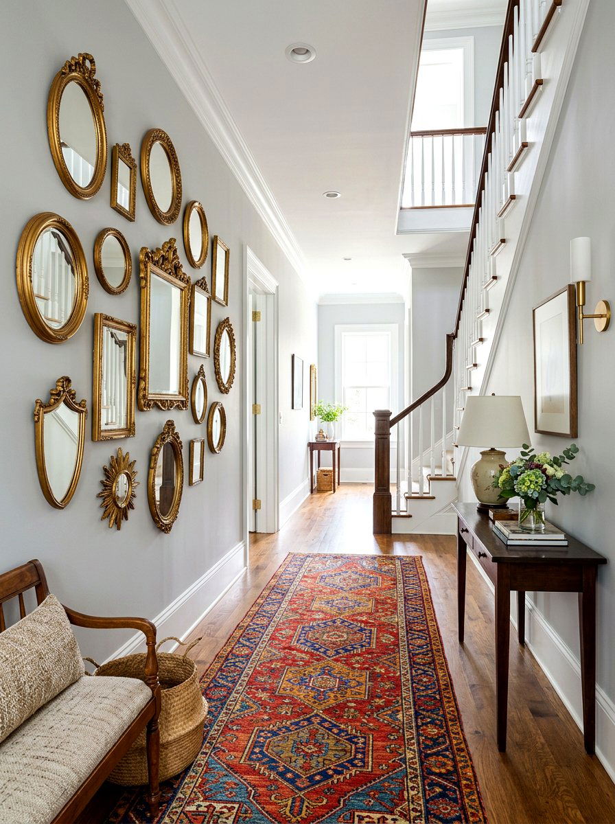 Gallery Wall Mirror Foyer - 30 antique mirror foyer ideas