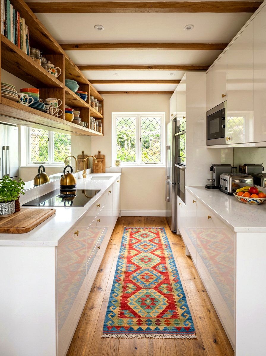 Galley Kitchen Layout - 30 small cottage kitchen ideas