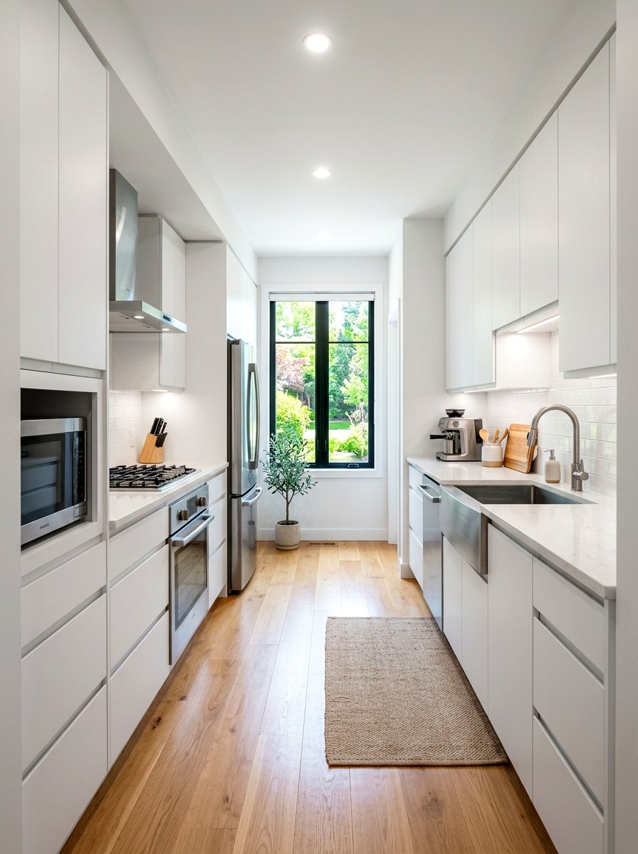 Galley Kitchen Layout - 30 modern kitchen ideas
