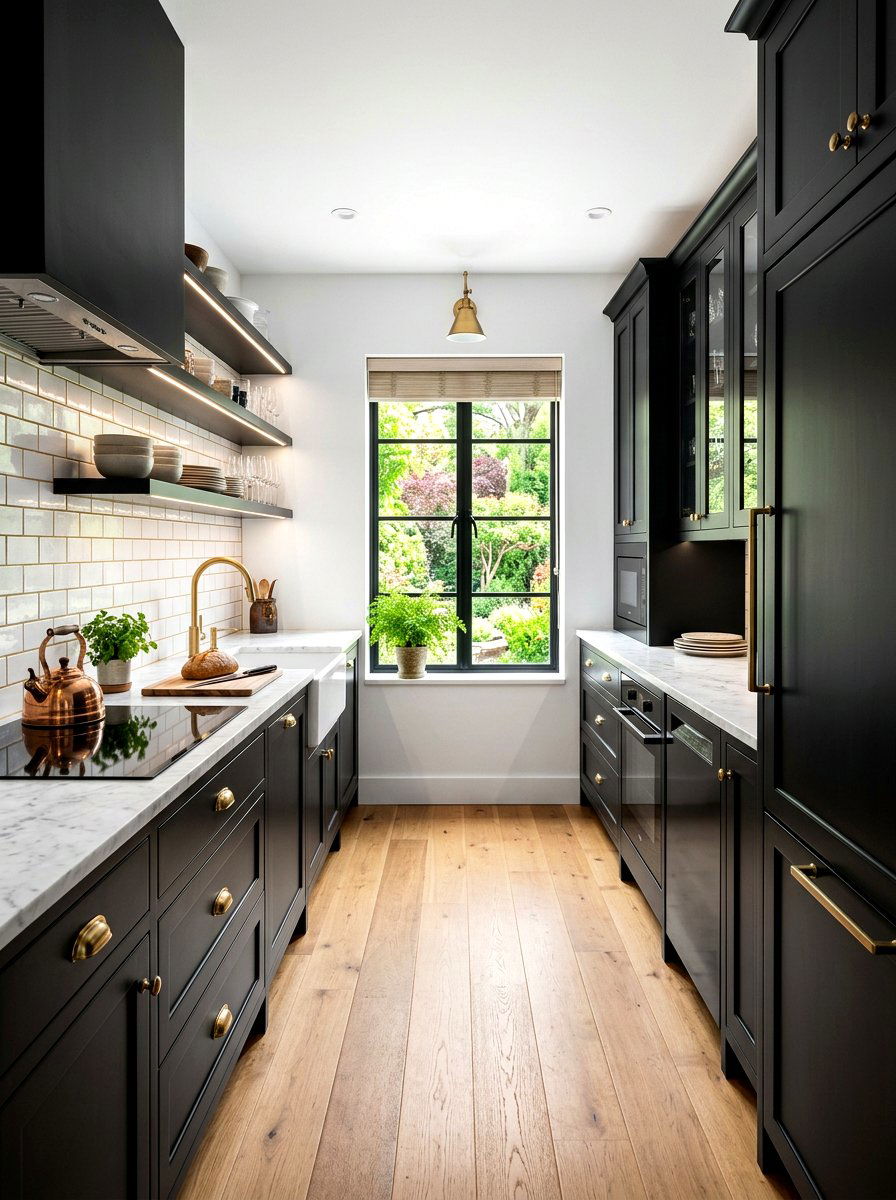 Galley Kitchenette - 30 second kitchen ideas