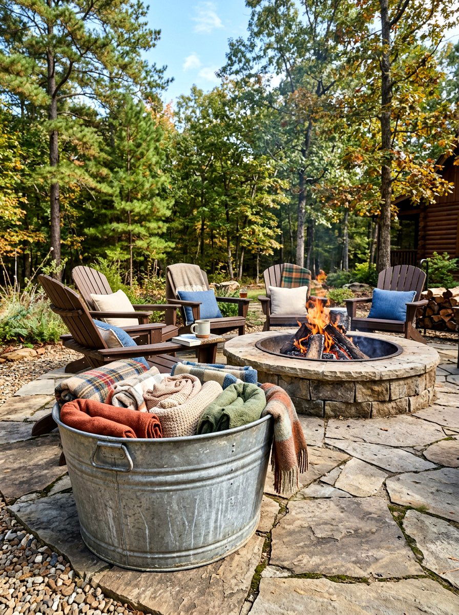 30 Outdoor Blanket Storage Ideas to Keep Coziness Organized