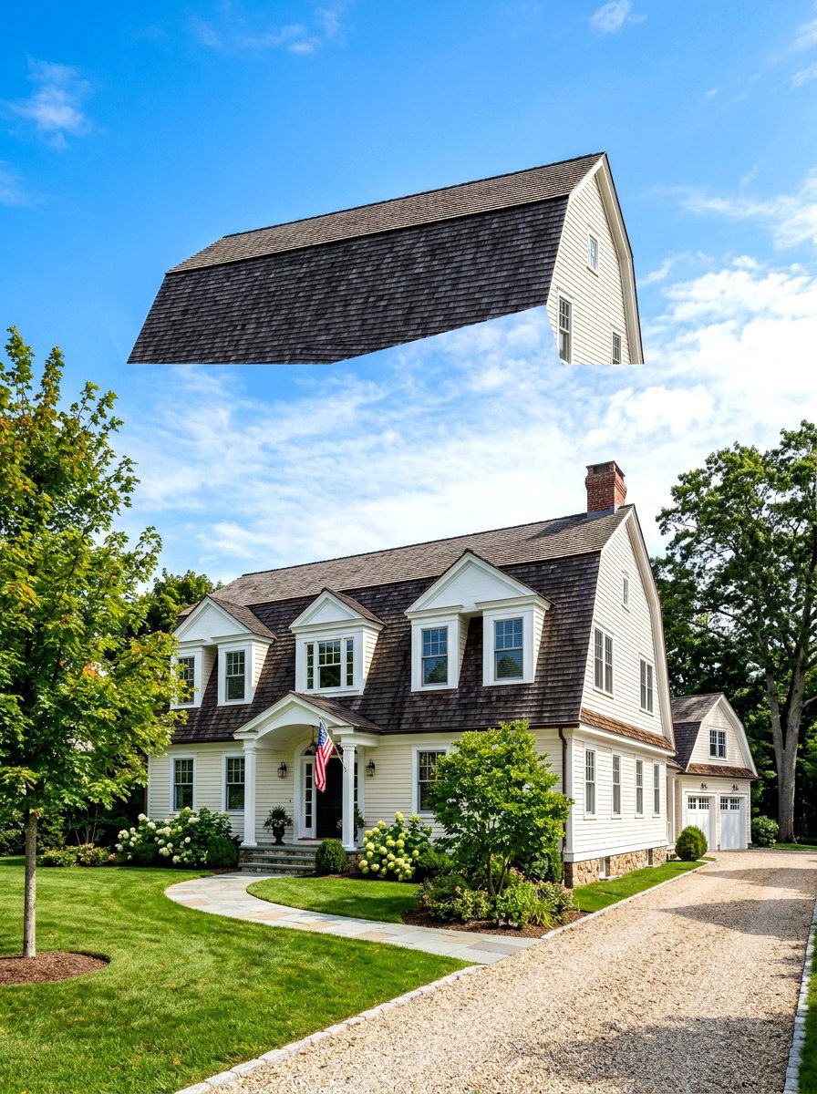 Gambrel roof - 30 Cape Cod exterior ideas